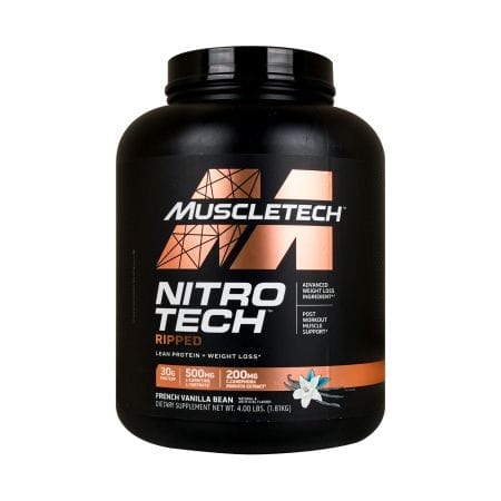 Muscletech Nitro Tech Ripped French Vanilla 4Lb
