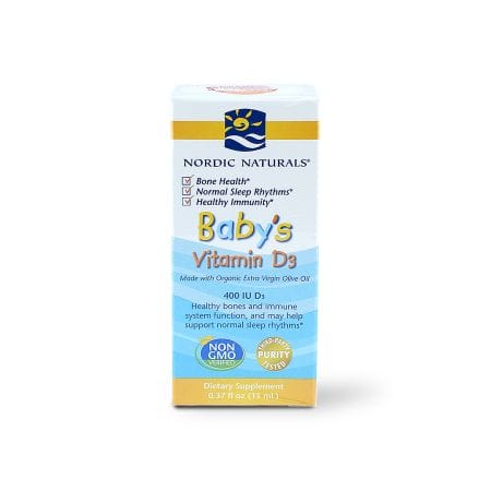 Nordic Naturals Babys Vitamin D3 Drops 11 Ml