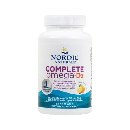 Nordic Naturals Complete Omega D3 Caps 60 S
