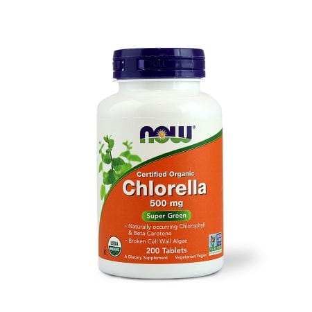 Now Chlorella 500 Mg Tab 200 S