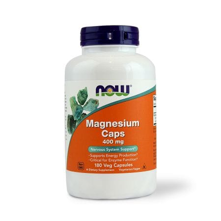Now Magnesium 400 Mg Caps 180 S