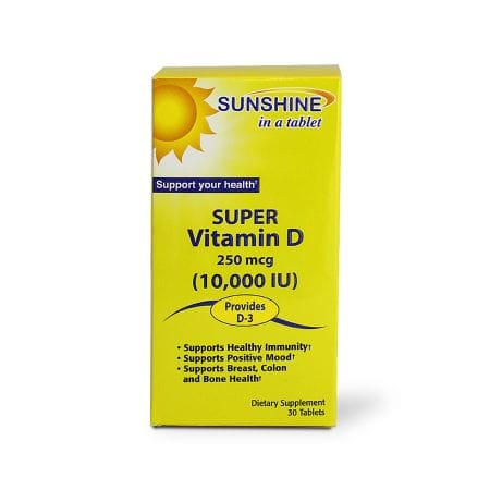 Pharmaxxi Sunshine Super Vitamin D3 10000 Iu Tabs 30 S