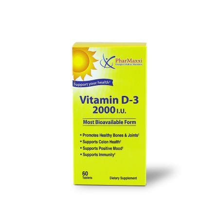 Pharmaxxi Sunshine Super Vitamin D3 2000 Iu Tabs 60 S