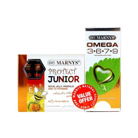 Marnys Protect Junior Vials 10 Ml X 20 S + Omega 3.6.7.9 Syp Free