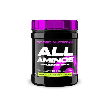 Scitec Nutrition All Aminos Green Tea Raspberry Powder 340 G