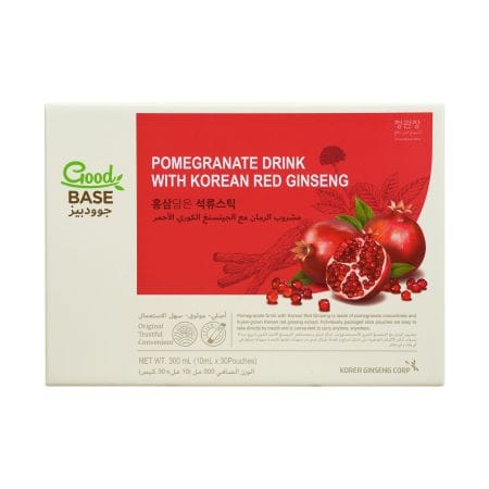 Good Base Pomegrate Korean Red Ginseng Drink 10 ml 30 s