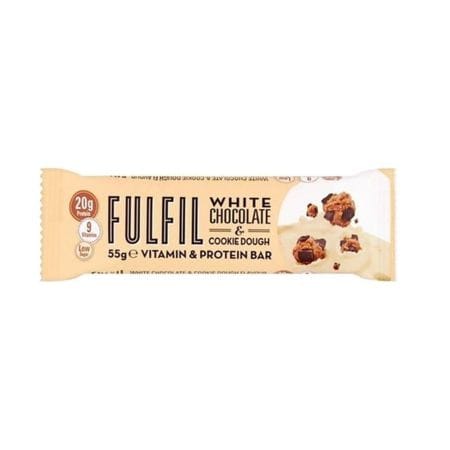 Fulfil White Chocolate And Cookie Dough Bar 55 G