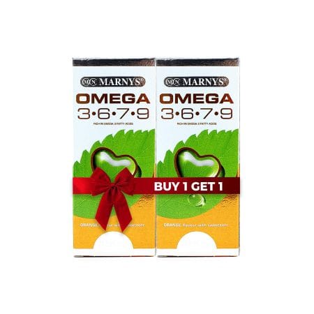 Marnys Omega 3.6.7.9 Syp 125 Ml 1+1 Offer