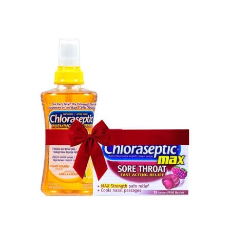 Chloraseptic Warming Honey Lemon Spray 177 Ml + Max Wild Berries Lozenges 15 S Offer