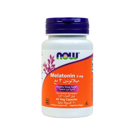 Now Melatonin 3 Mg Caps 60 S