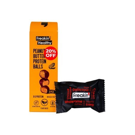 Freakin Healthy Peanut Butter Protein Balls 60 G @ 20% Off