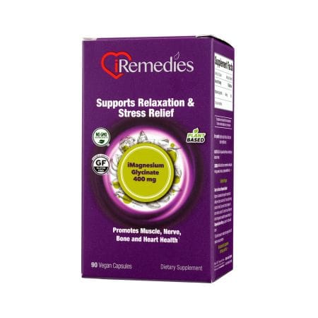 Iremedies Imagnesium Glycinate 400 Mg Caps 90 S