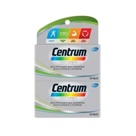 Centrum Silver With Lutein Tab 100 S Twin Pack Offer