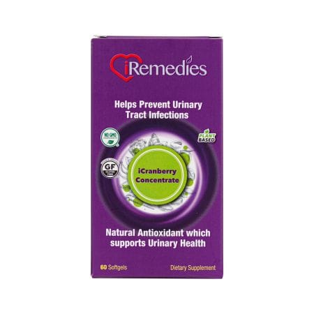 Iremedies Icranberry Concentrate Softgels 60 S