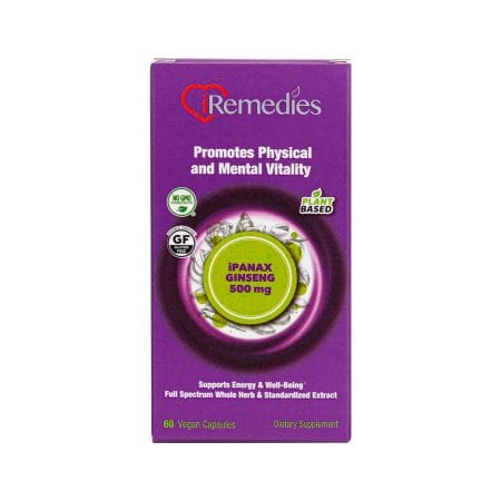 Iremedies Ipanax Ginseng 500 Mg Caps 60 S