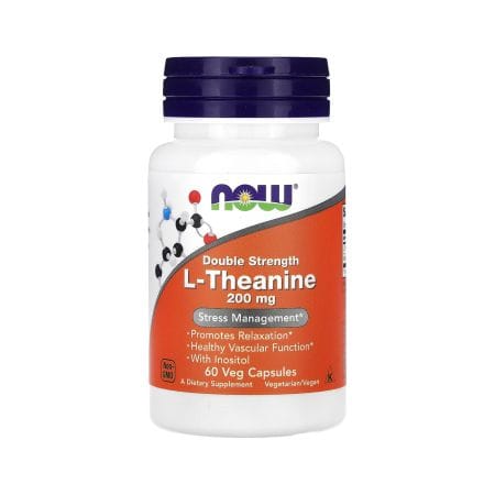 Now L-Theanine 200 Mg Vcaps 60 s