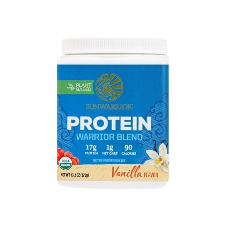 Sunwarrior Protein Warrior Blend Vanilla Powder 375 G