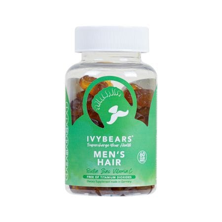 Ivybears Mens Hair Vitamins Gummies 60 S