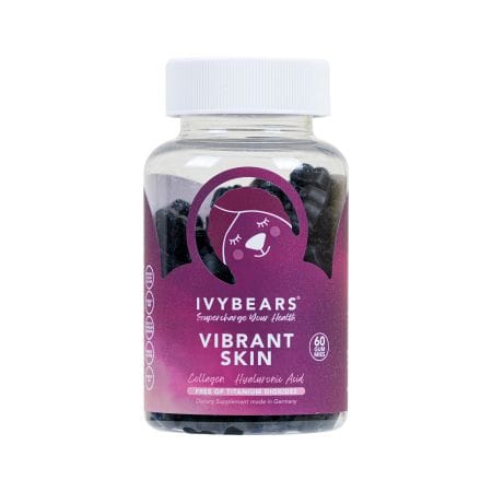 Ivybears Vibrant Skin With Collagen And Hyaluronic Acid Gummies 60 S