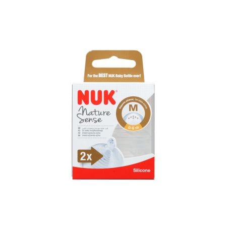 Nuk N. S. Silicone Teat 0-6 M M 2 S 9285