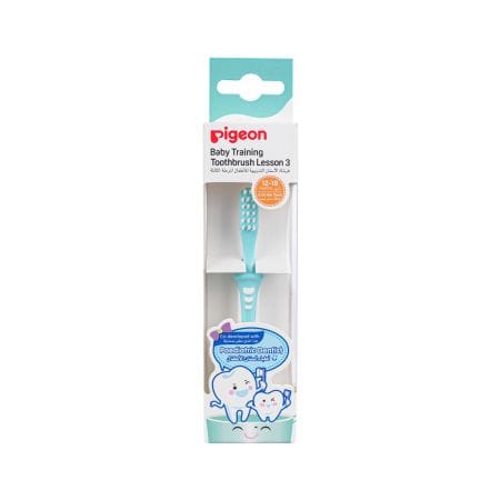 Pigeon Baby Tooth Brush Green 3 S K-110