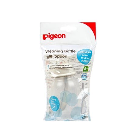 Pigeon Bottle Plastic Weaning 120 Ml D-328