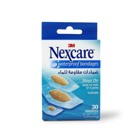 Nexcare Plaster Waterproof Assorted 30 S 588