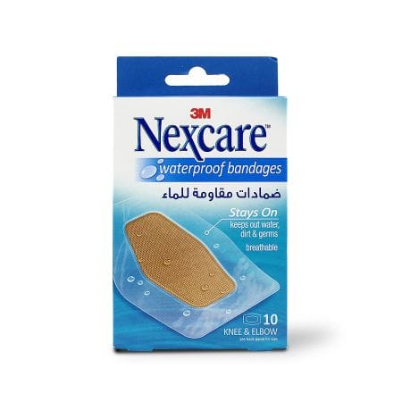 Nexcare Plaster Waterproof Knee & Elbow 10 S 582