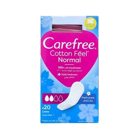 Carefree Pantyliners Fresh Breath. 20 S