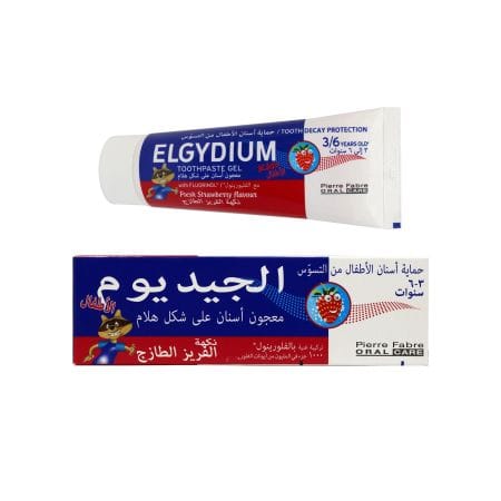 Elgydium Gel Decay Kids 3-6 Strawberry Tooth Paste 50 ml