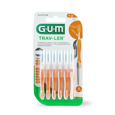 GUM Proxabrush Travler Ultra Fine Cyl. 1412