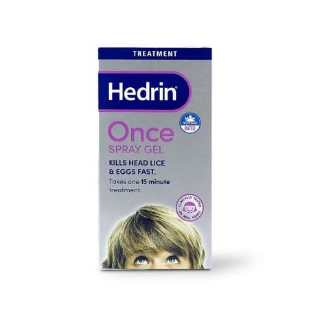 Hedrin Once Lice Spray 60 Ml