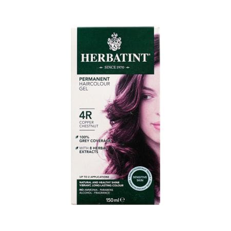 Herbatint Hair Colour Gel 4 R Copper Chestnut 150 Ml