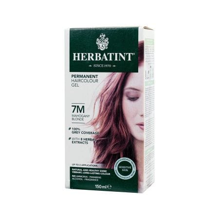 Herbatint Hair Colour Gel 7 M Mahogany Blonde 150 Ml