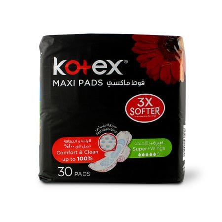 Kotex Maxi Super With Wings 30 S