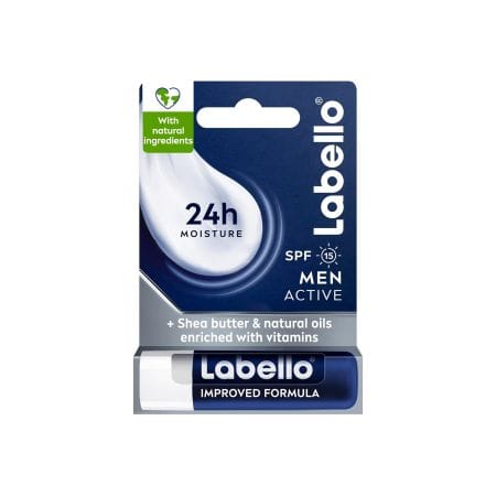 Labello Men Active SPF15 Lip Balm 4.8 G