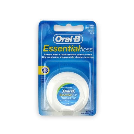 Oral B Floss Essential Waxed Mint