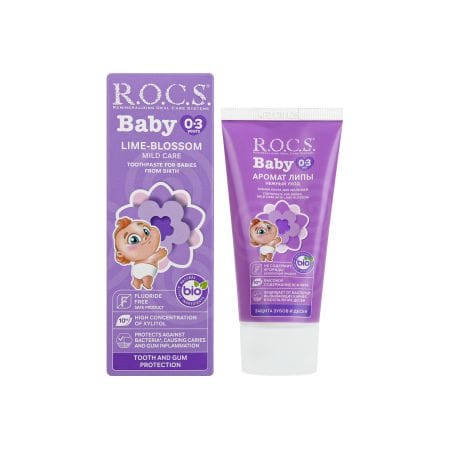 ROCS Baby 0-3 Blossom Tooth Paste 35 ml