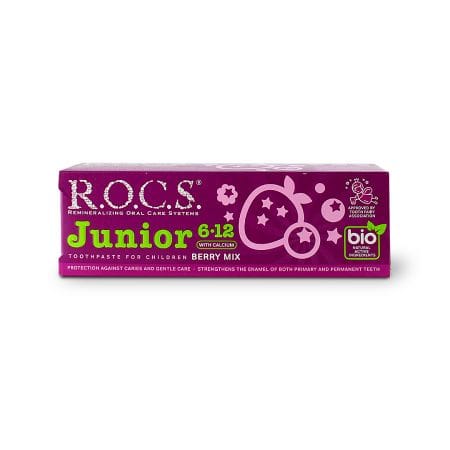 ROCS Junior 6-12 Berry Mix Tooth Paste 60 ml