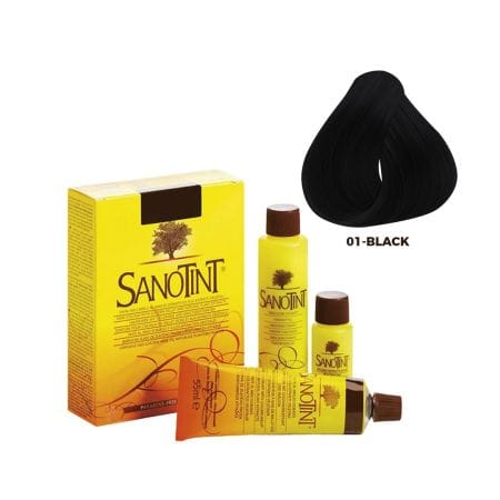 Sanotint Natural Hair Dye / 1 Black