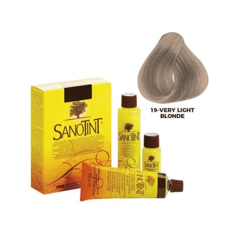 Sanotint Natural Hair Dye / 19 Very Light Blonde
