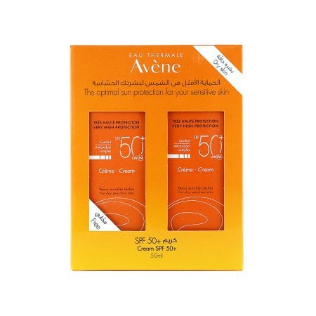 Avene Sun Cream Spf 50 + 50 Ml 2 For 1 Offer