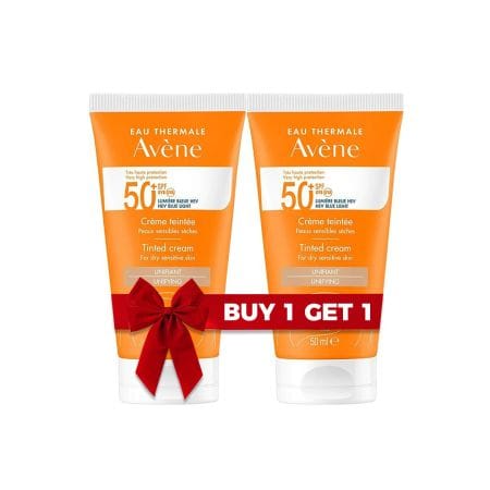 Avene Sun Tinted Cream Spf 50 + 50 Ml 2 For 1 Offer