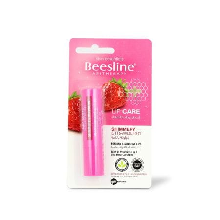 Beesline Lip Care Shimmery Strawberry 4 G