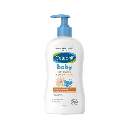 Cetaphil Baby Calendula Wash And Shampoo 400 Ml