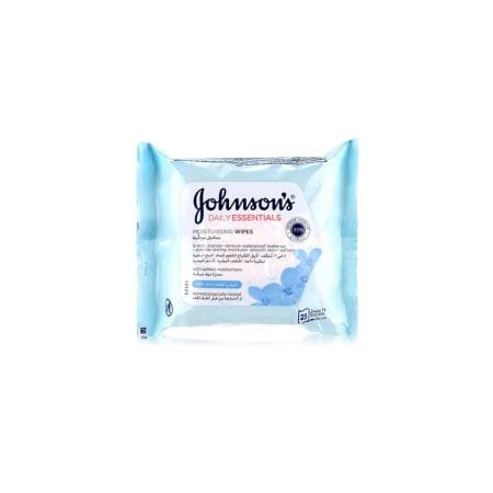 Johnsons Facial Wipes Nourishing 25 S