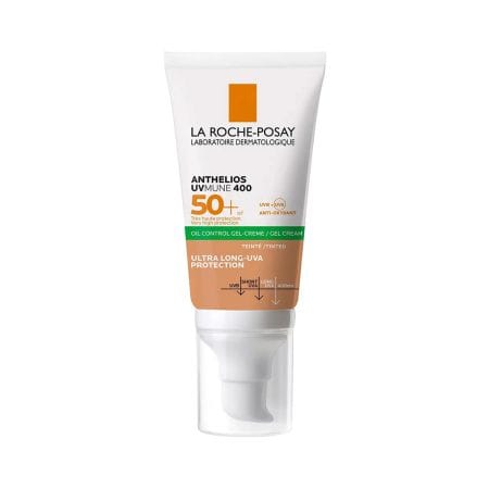 La Roche Posay Anthelios Uvmune 400 Spf 50+ Oil Control Gel-Cream Tinted 50 Ml