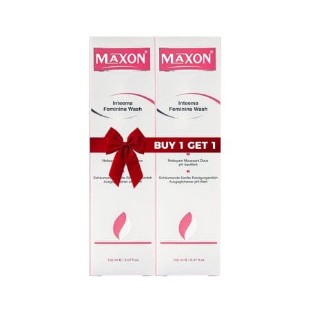 Max-On Inteema Feminine Wash 150 Ml 1 + 1 Free