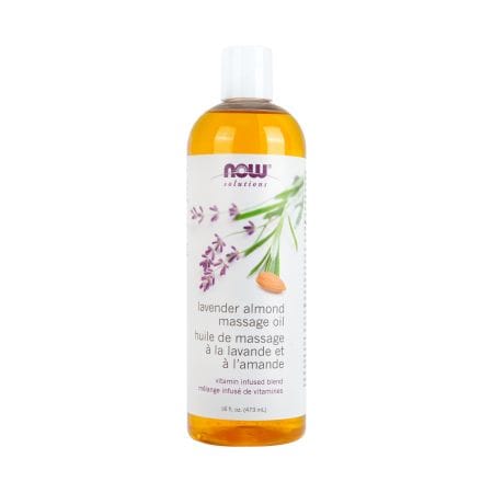 Now Lavender Almond Massage Oil 473 Ml