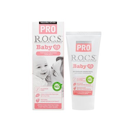ROCS Baby 0-3 Mineral Tooth Paste 35 Ml
